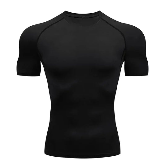 T-shirt de Compression Manches Courtes Homme - le repaire du gaulois